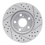 Dynamic Friction 830-76087L Disc Brake Rotor - Front Left - view 5