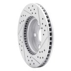 Dynamic Friction 830-76087L Disc Brake Rotor - Front Left - view 4
