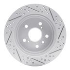 Dynamic Friction 830-76087R Disc Brake Rotor - Front Right - view 5