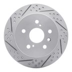 Dynamic Friction 830-76087R Disc Brake Rotor - Front Right - view 1