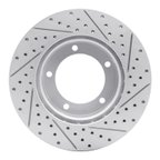 Dynamic Friction 830-76112L Disc Brake Rotor - Front Left - view 5