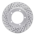 Dynamic Friction 830-76112L Disc Brake Rotor - Front Left - view 1