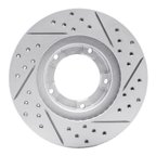 Dynamic Friction 830-76120L Disc Brake Rotor - Front Left - view 5