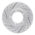 Dynamic Friction 830-76120L Disc Brake Rotor - Front Left - view 1