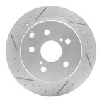 Dynamite Friction 830-76134L Disc Brake Rotor - Rear Left - view 1