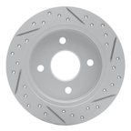 Dynamite Friction 830-80072L Disc Brake Rotor - Rear Left - view 4