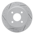 Dynamite Friction 830-80072L Disc Brake Rotor - Rear Left - view 6