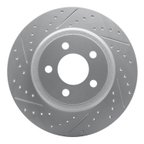 Dynamic Friction 830-80083L Disc Brake Rotor - Rear Left - view 6