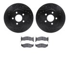 Dynamite Friction 8502-40143 Disc Brake Kit - Front - view 1