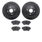 Dynamite Friction 8502-80023 Disc Brake Kit - Front - view 1