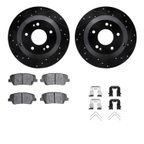 Dynamite Friction 8512-03088 Disc Brake Kit - Rear - view 1