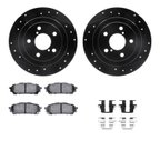 Dynamite Friction 8512-13036 Disc Brake Kit - Rear - view 1