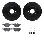 Dynamic Friction 8512-20007 Disc Brake Kit - Front - view 1