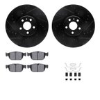 Dynamite Friction 8512-27287 Disc Brake Kit - Front - view 1