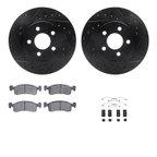 Dynamite Friction 8512-40141 Disc Brake Kit - Front - view 1