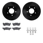 Dynamite Friction 8512-45044 Disc Brake Kit - Rear - view 1