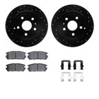 Dynamite Friction 8512-48064 Disc Brake Kit - Rear - view 1