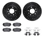 Dynamite Friction 8512-54067 Disc Brake Kit - Rear - view 1