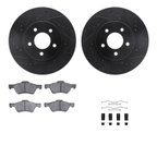 Dynamite Friction 8512-54172 Disc Brake Kit - Front - view 1