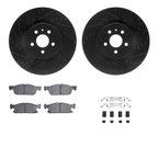 Dynamite Friction 8512-55010 Disc Brake Kit - Front - view 1