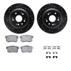 Dynamic Friction 8512-59045 Disc Brake Kit - Rear - view 1