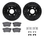 Dynamite Friction 8512-59072 Disc Brake Kit - Rear - view 1