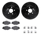 Dynamite Friction 8512-63048 Disc Brake Kit - Front - view 1