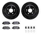Dynamite Friction 8512-63078 Disc Brake Kit - Rear - view 1