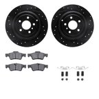 Dynamic Friction 8512-63106 Disc Brake Kit - Rear - view 1