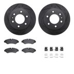 Dynamite Friction 8512-63584 Disc Brake Kit - Rear - view 1