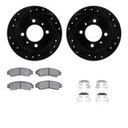 Dynamite Friction 8512-67041 Disc Brake Kit - Rear - view 1