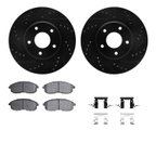 Dynamite Friction 8512-67058 Disc Brake Kit - Front - view 1