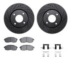 Dynamite Friction 8512-67065 Disc Brake Kit - Front - view 1