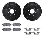 Dynamite Friction 8512-68019 Disc Brake Kit - Rear - view 1