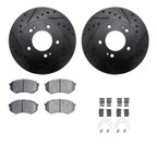 Dynamic Friction 8512-72008 Disc Brake Kit - Front - view 1