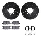 Dynamite Friction 8512-72027 Disc Brake Kit - Rear - view 1