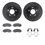 Dynamite Friction 8512-72068 Disc Brake Kit - Front - view 1
