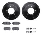 Dynamite Friction 8512-72084 Disc Brake Kit - Rear - view 1