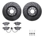 Dynamic Friction 8512-73232 Disc Brake Kit - Front - view 1