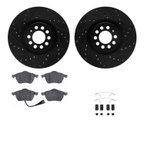 Dynamic Friction 8512-74042 Disc Brake Kit - Front - view 1