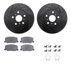 Dynamic Friction 8512-76039 Disc Brake Kit - Front - view 1