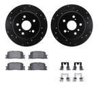 Dynamic Friction 8512-76133 Disc Brake Kit - Rear - view 1