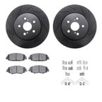 Dynamite Friction 8512-76196 Disc Brake Kit - Front - view 1