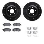 Dynamite Friction 8512-80075 Disc Brake Kit - Rear - view 1