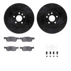 Dynamite Friction 8612-11024 Disc Brake Kit - Front - view 1