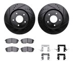 Dynamite Friction 8612-67006 Disc Brake Kit - Front - view 1
