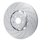 Dynamic Friction 930-63191 Disc Brake Rotor - Front - view 2