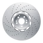 Dynamic Friction 930-63191 Disc Brake Rotor - Front - view 5
