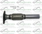 Davico 123189 Exhaust Pipe - Front - view 2