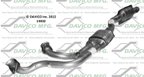 Davico 14402 Catalytic Converter - Center - view 1